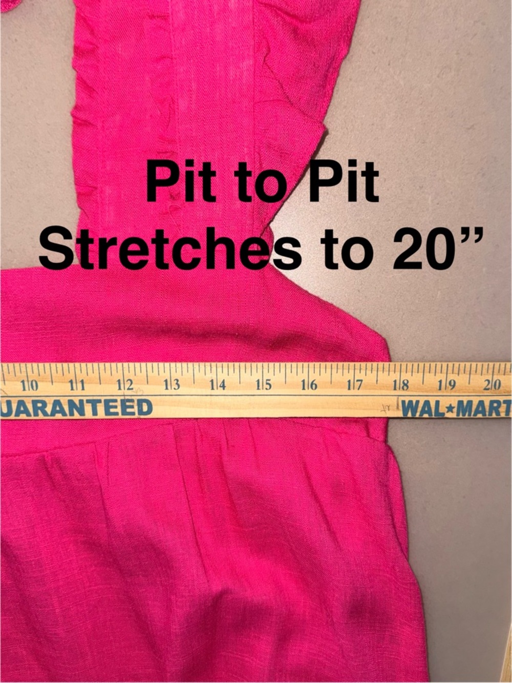 Bright Pink Ruffle Strap Mini Dress - Picture 10 of 14